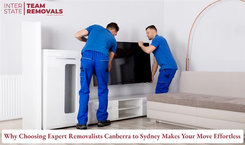 Why Choosing Expert Removalists Canberra to Sydney Makes Your Move Effortless